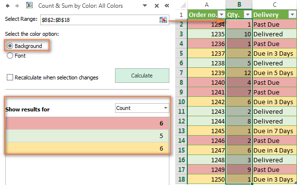Count Color Macro Excel For Mac - dompack
